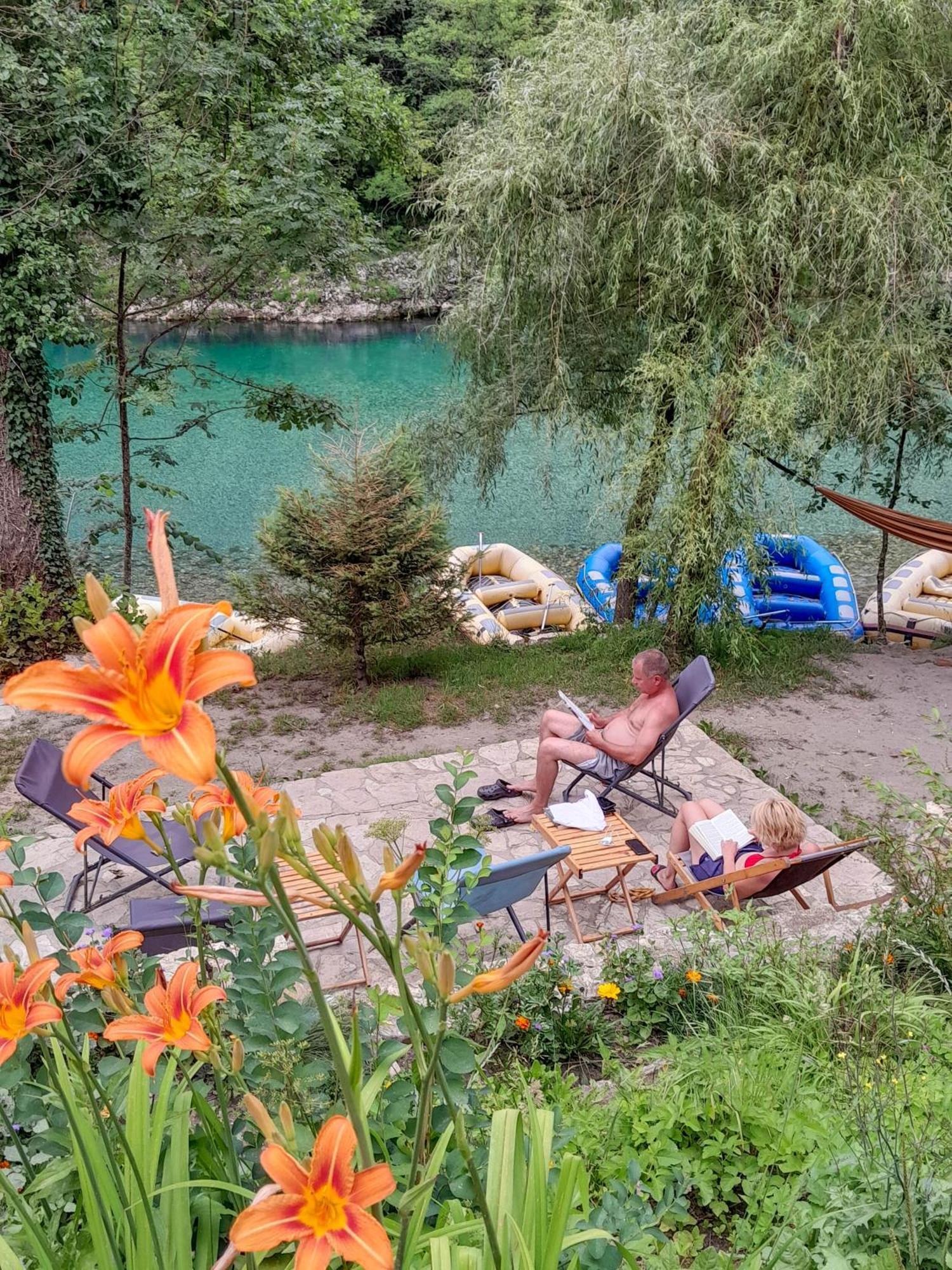 מלון פוצ'ה Rafting Camp Encijan מראה חיצוני תמונה